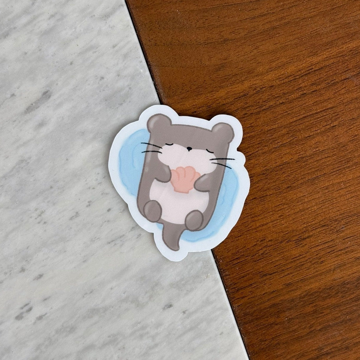 Otter Sticker - May Mail Club Archive